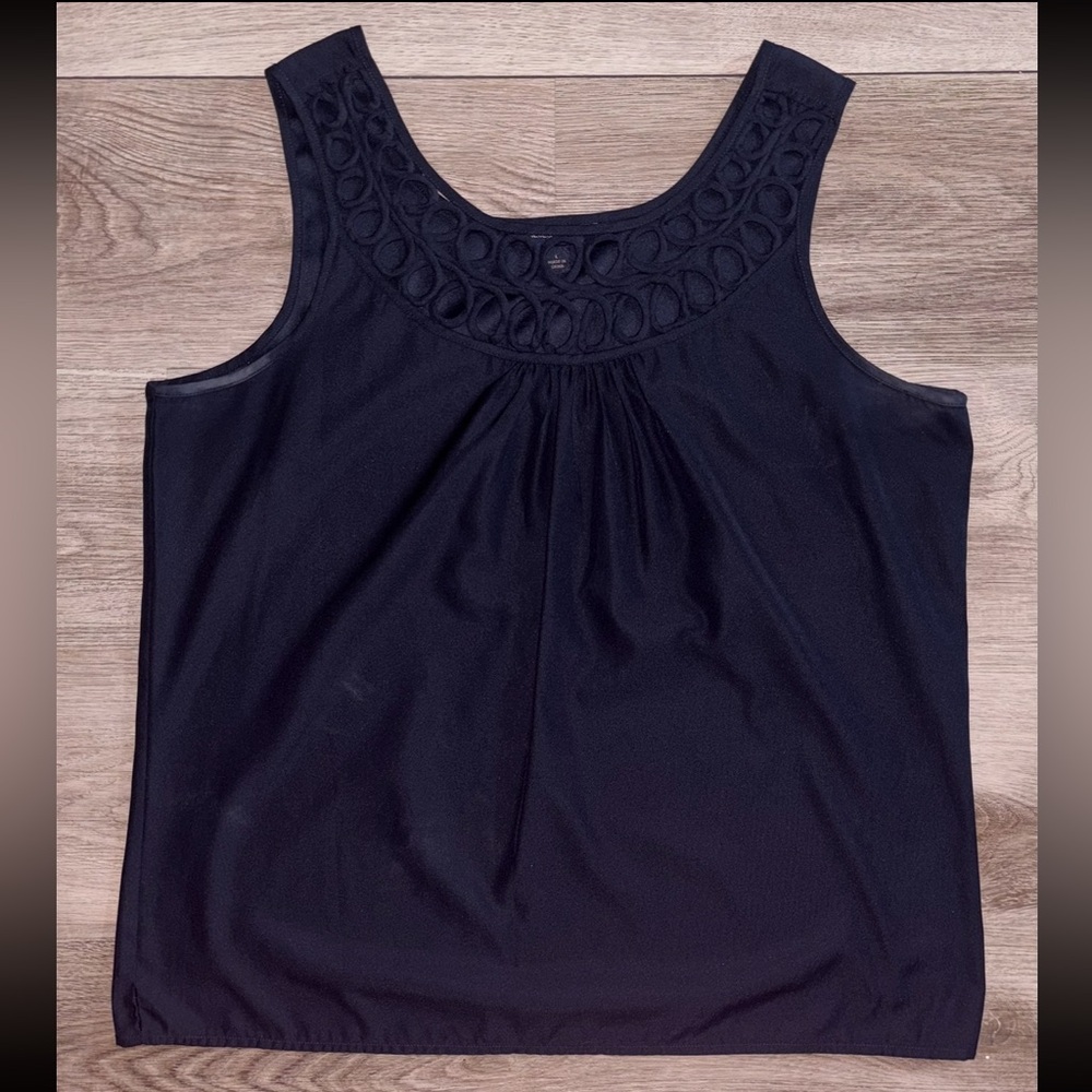 Chic Blue Sleeveless Tank Top